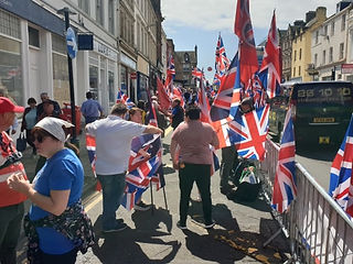 A strong pro-UK presence
