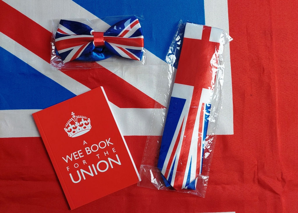 Union Jack Tie + Bowtie, and Wee Book