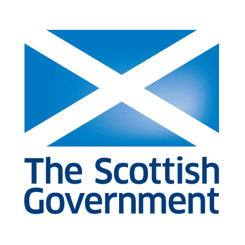 The SNP "government" logo which replaced the Royal Cost of Arms