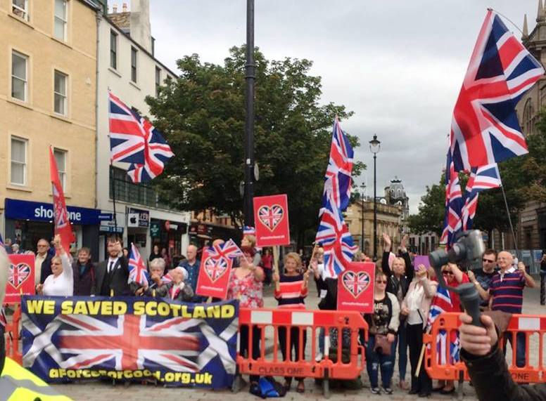AFFG Activists in Dundee 18-8-18