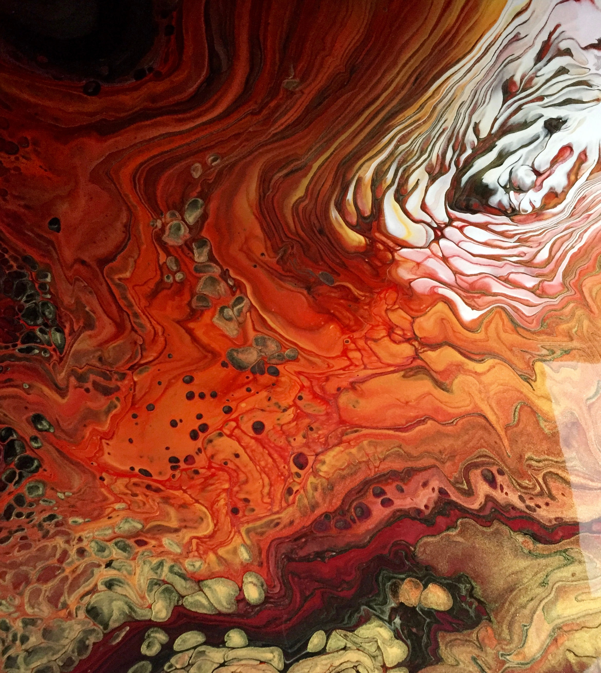 Arcylic /metallic/ colour shift 3 Ref- 451