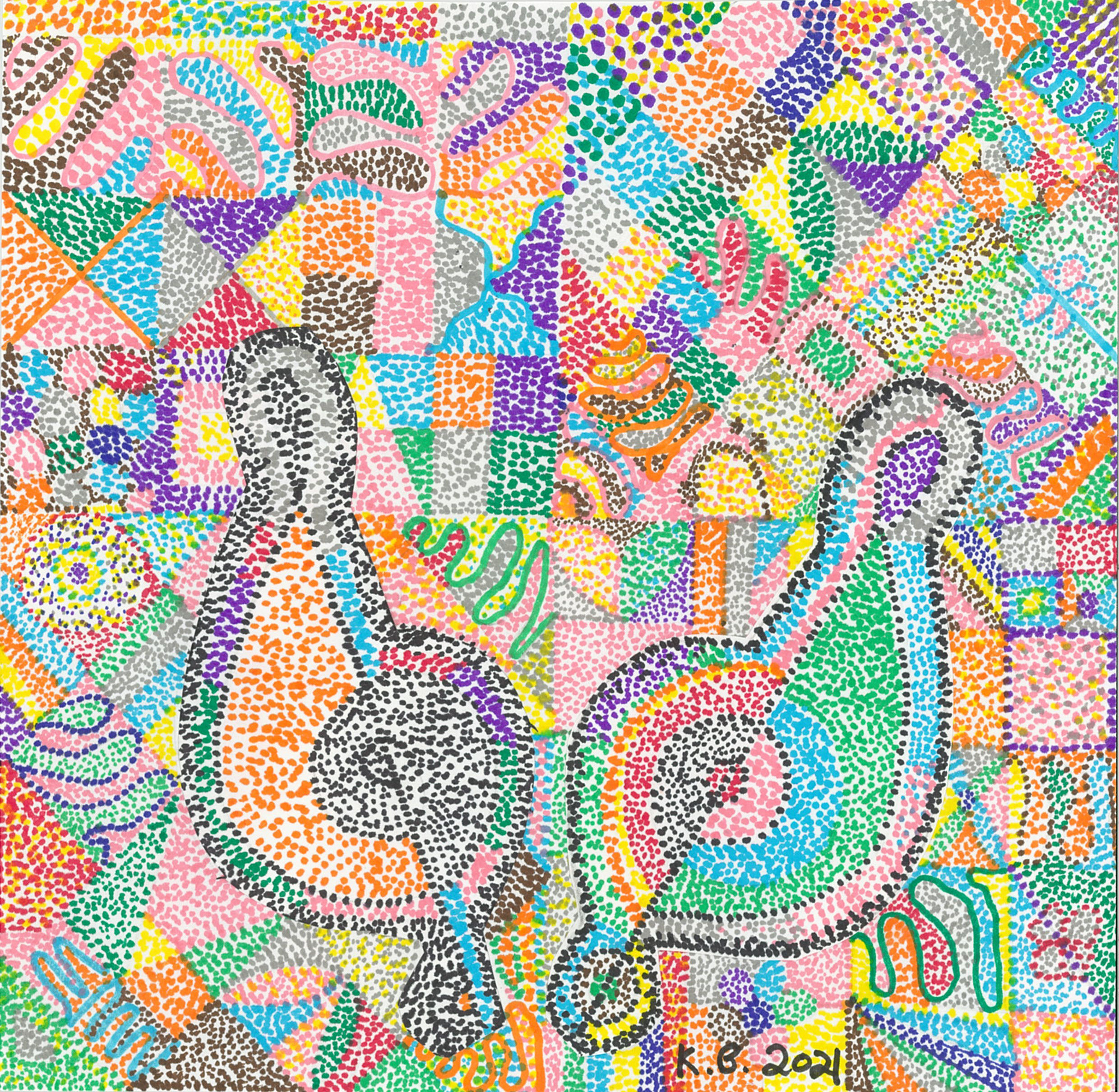 kissing Clefs Ref-793