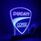 Miniature : Lampe led logo ducati - Décoration ducati corse - idée cadeau fan ducati