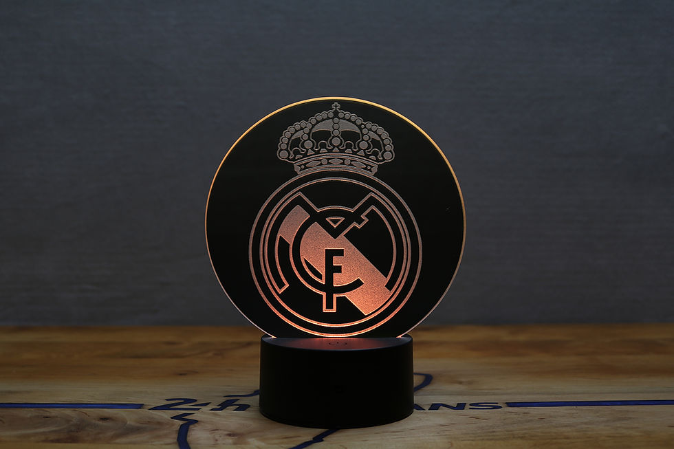 Miniature : Lampe Réal Madrid - logo real madrid