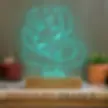 Lampe LED Stitch Disney personnalisée avec prénom - Veilleuse chambre enfant et cadeau fan
