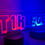 Miniature : Lampe gamertag personnalisée | veilleuse gaming | lampe gamertag
