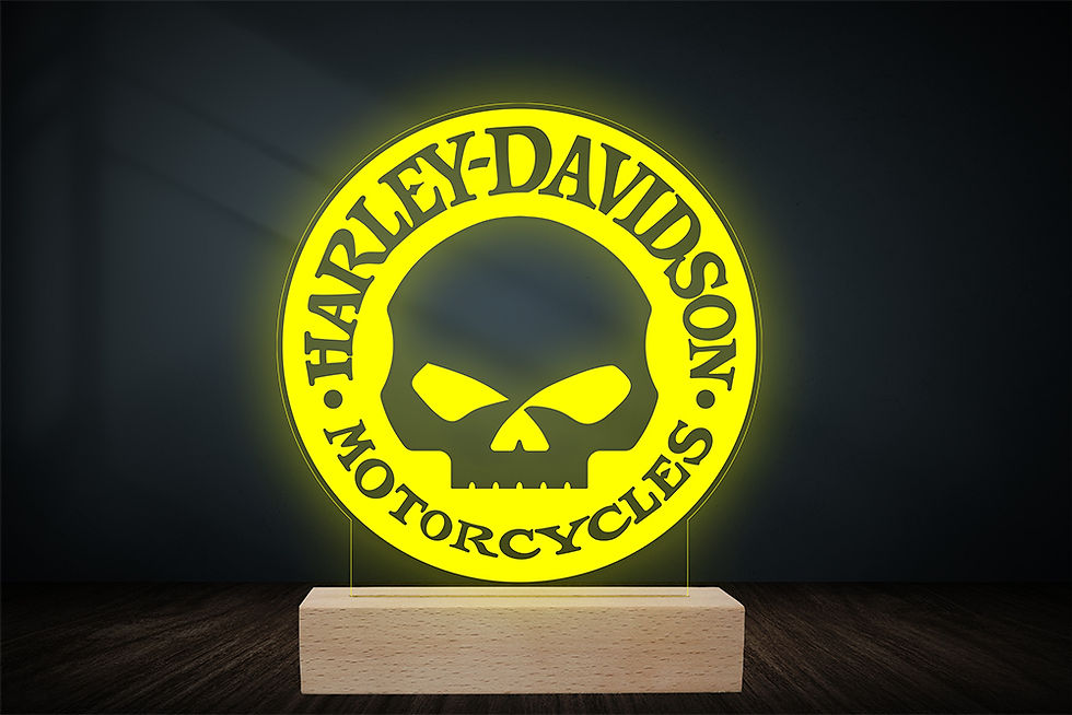 Miniature : Lampe Harley Davidson | décoration harley davidson | idée cadeau harley-davidson