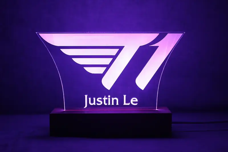 Lampe t1 league of legends | idée cadeau gamer | lampe gaming | veilleuse 3d