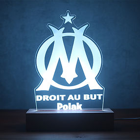 Veilleuse LED LOSC Lille - Thème Football - Neuf - Déco Fan