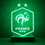 Miniature : Lampe led logo équipe de france de football | idée cadeau football