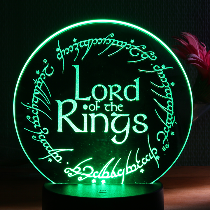 Miniature : Lampe LED Miroir Lord of the Rings - le seigneur des anneaux