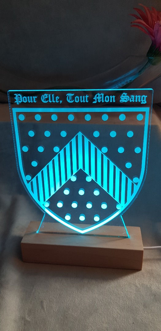 Miniature : Lampe logo personnalisée | enseigne logo entreprise