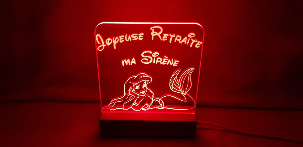 Miniature : Lampe logo personnalisée | enseigne logo entreprise
