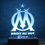 Miniature : Lampe logo OM | idée cadeau OM | cadeau supporter marseille