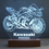 Miniature : Lampe led moto kawasaki zx10r | idée cadeau kawasaki personnalisée