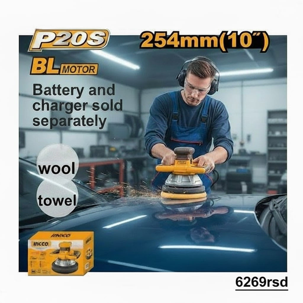 Ingco Aku polirka 20V 245mm COPLI202548