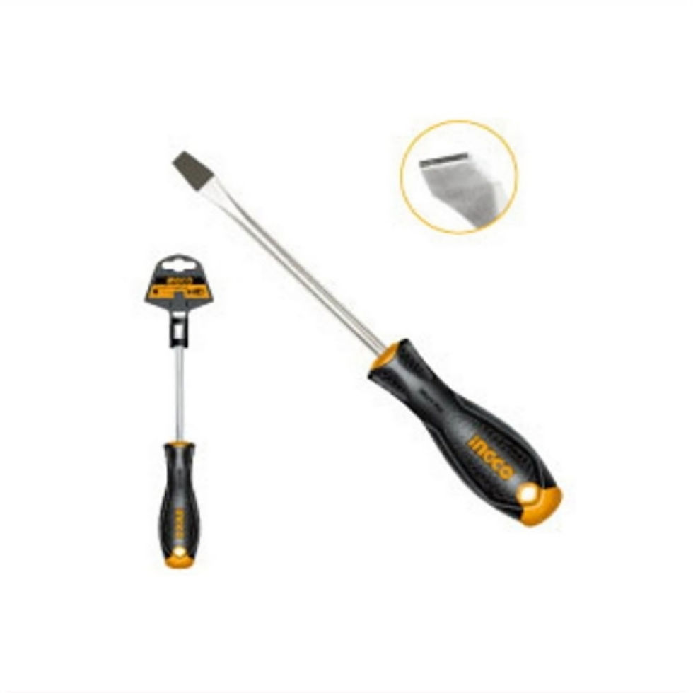 Thumbnail: Ingco Odvijač ravni Industrial 4x100mm HS284100