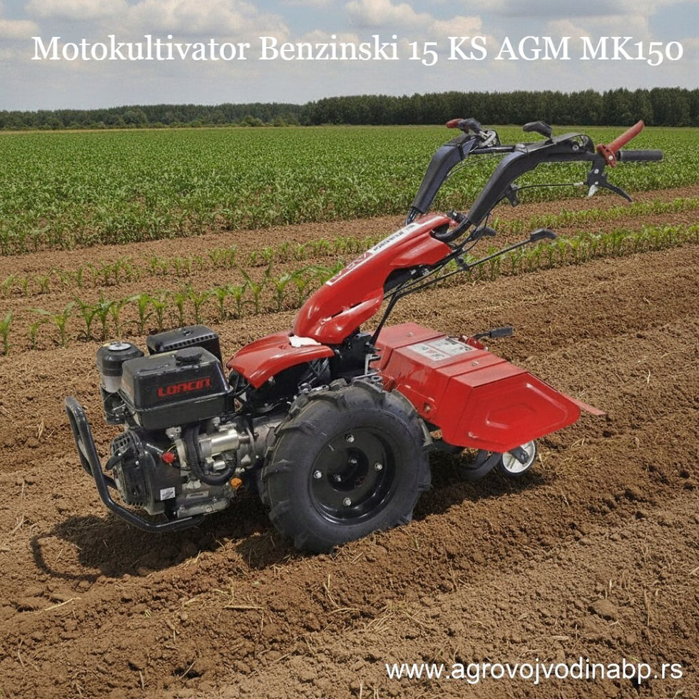 Motokultivator Benzinski 15 KS AGM MK150