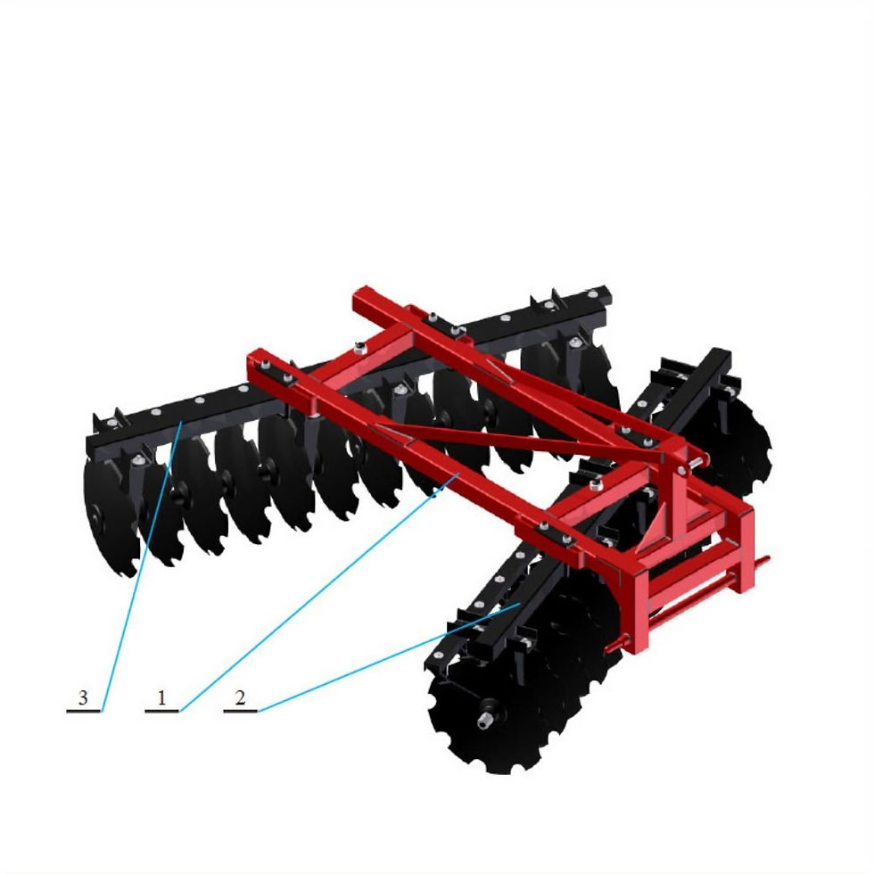 Tanjirača nošena teška TNT - 2×11, 2.2 m