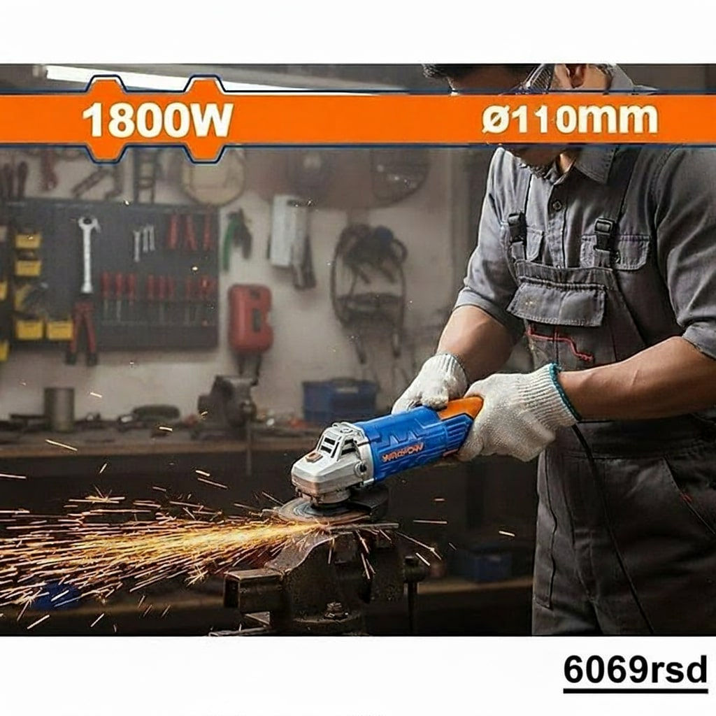 WAG851801 UGAONA BRUSILICA 1800W 180mm WADFOW