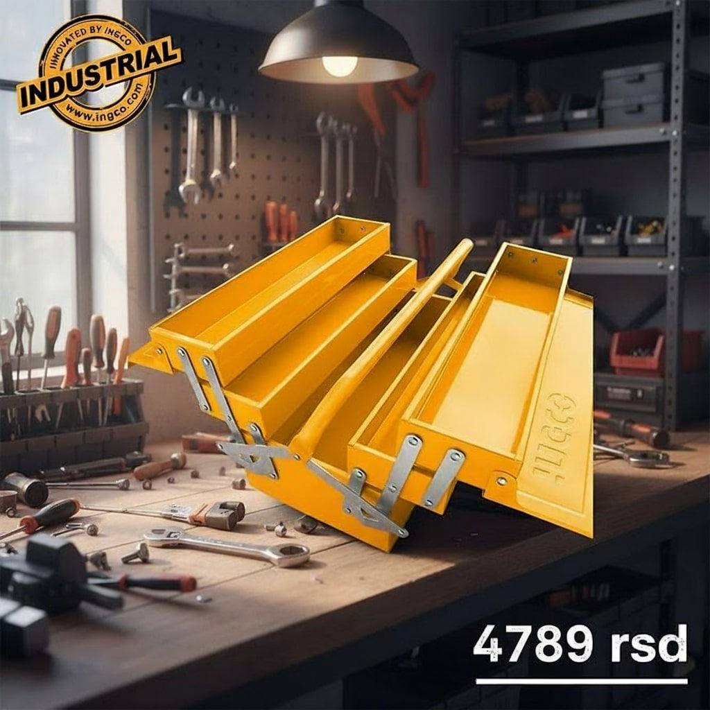 Ingco Trodelna kutija za alat HTB02