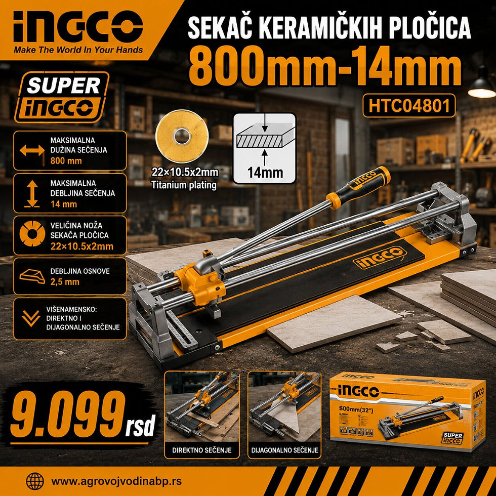 Ingco Sekač keramičkih pločica 800mm-14mm HTC04801