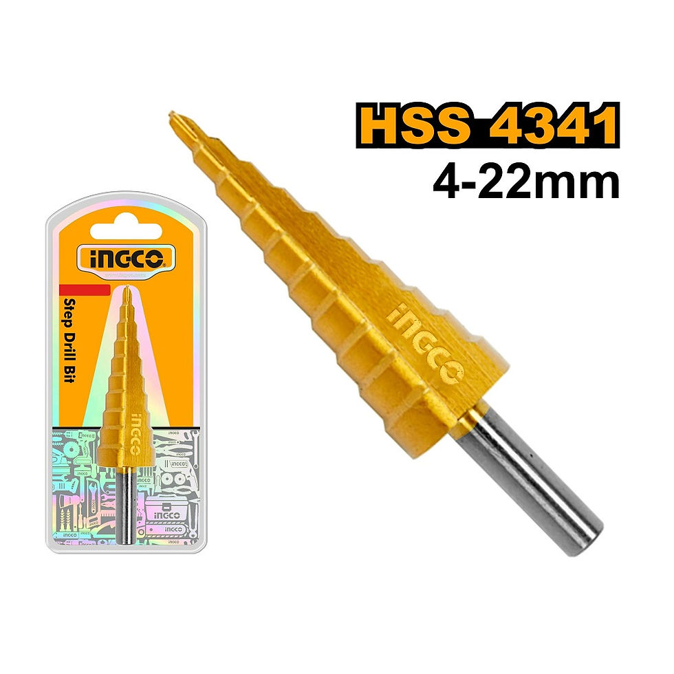 Ingco Stepenasta burgija 4-22mm AKSDS42203