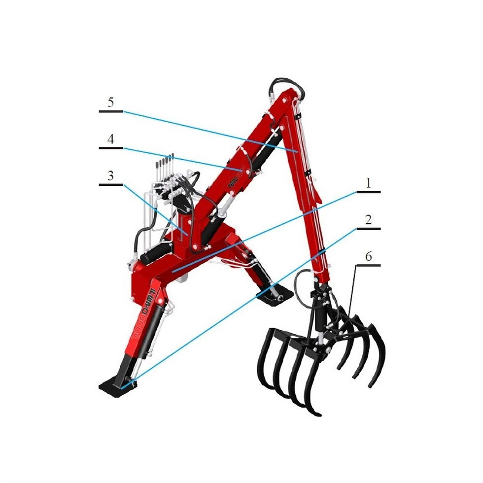 Hidraulični utovarivač HUT-5 m