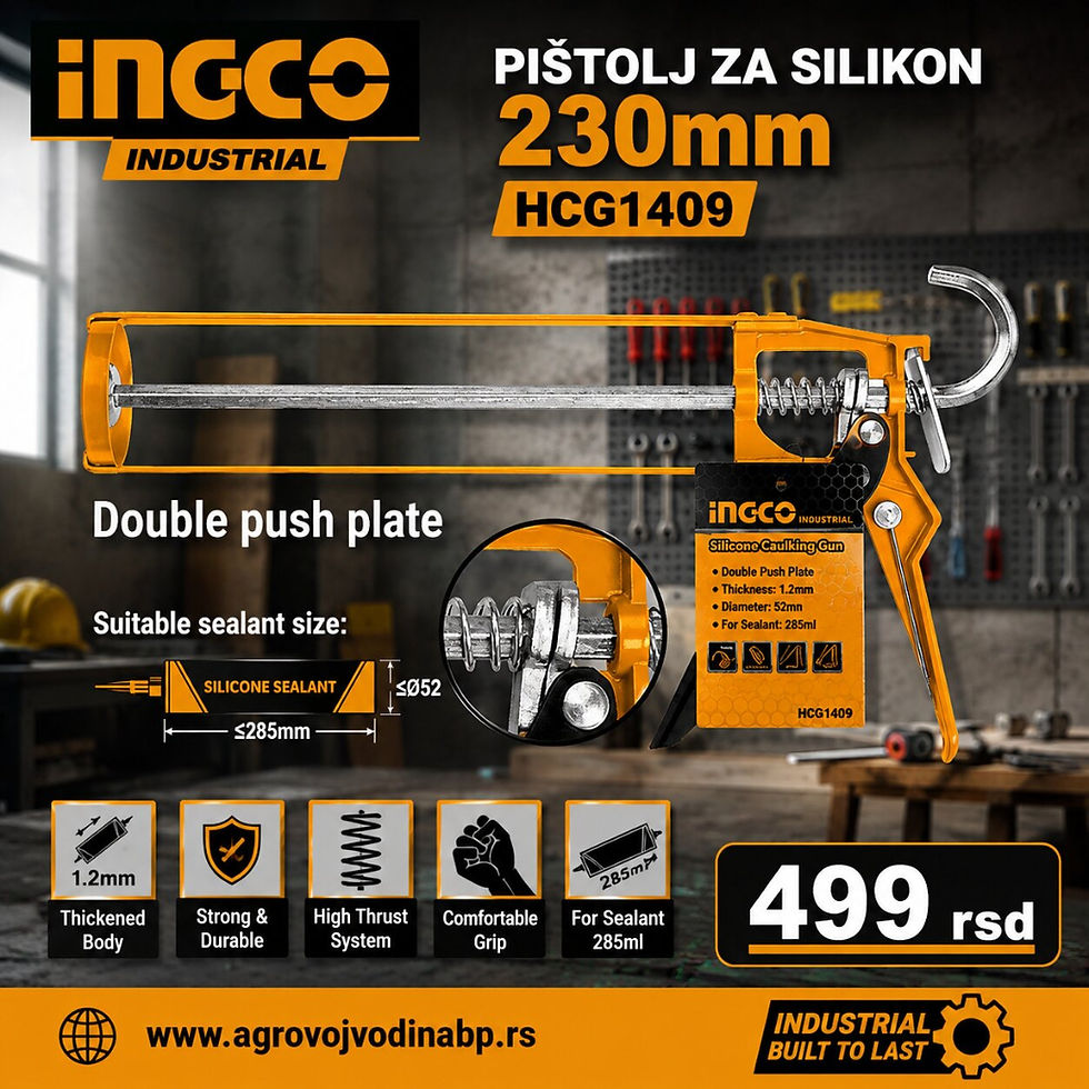 Ingco Pištolj za silikon 230mm HCG1409