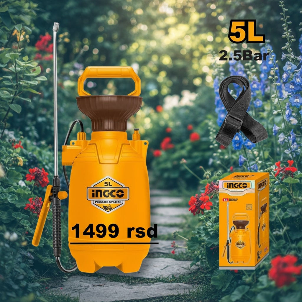 Prskalica pod pritiskom 5L HSPP3051