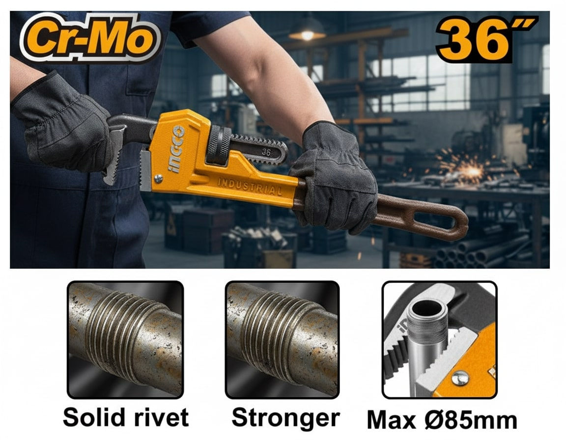 Ingco Klešta za cevi 36"-85mm HPW0836