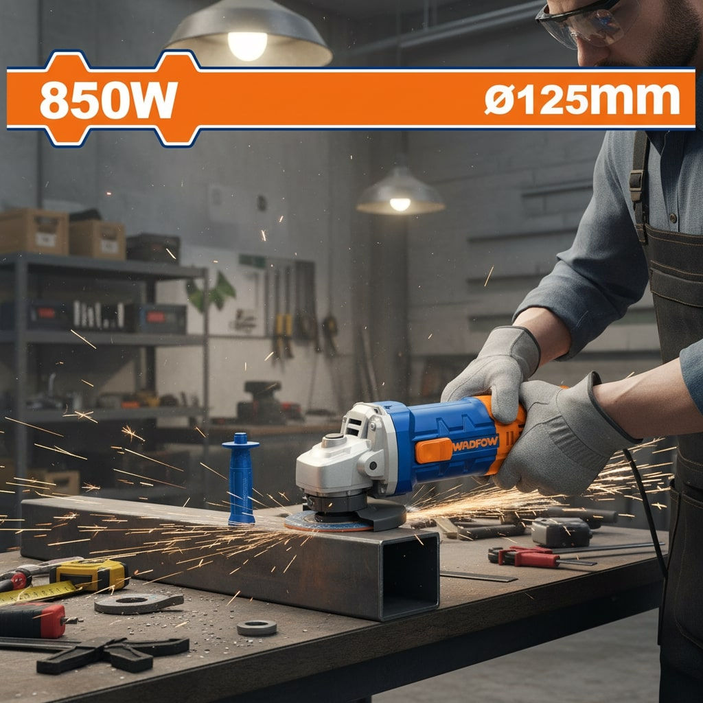 WAG15851 UGAONA BRUSILICA 850W 125mm WADFOW