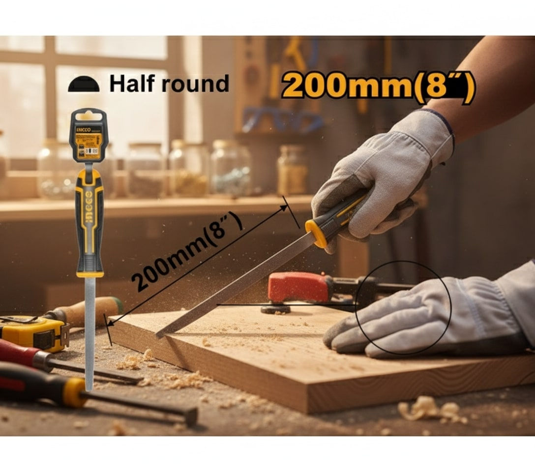 Ingco Turpija za drvo 200mm HWRF088