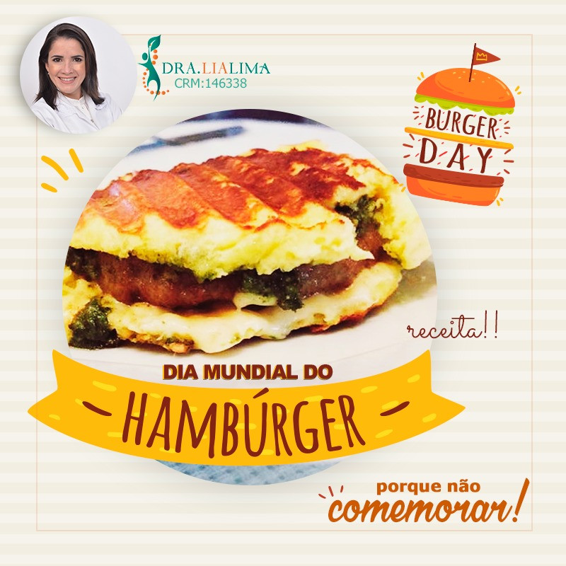 Hamburguer Low Carb sem Gluten