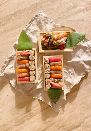 Take out orders on Wood Tray by Customer