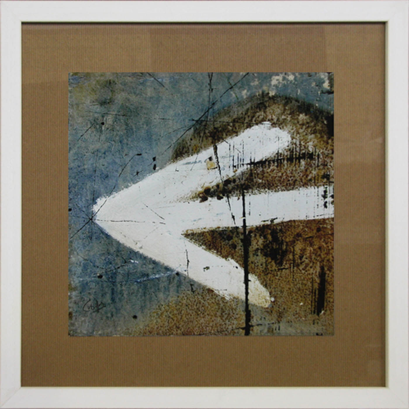 Serie 2 cuadros Señales cubillas 77x77