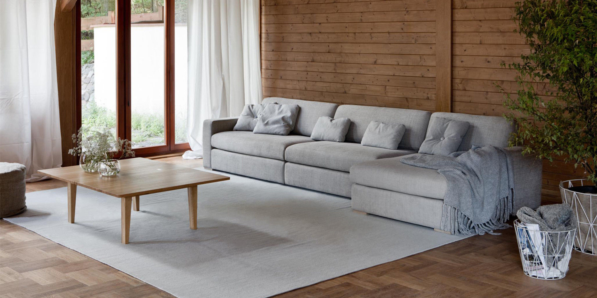 Sofá modular Linda 98 cm fondo x 74 cm alto