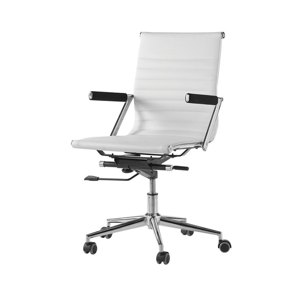 Miniatura: Silla oficina Zeta blanco o negro