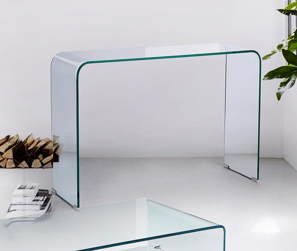 Consola transparente 110 x 35 x 75 CM.