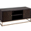 Miniatura: Mueble TV marrón/oro 120 X 40 X 54 CM