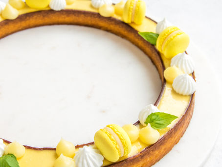 Lemon & Basil Tart