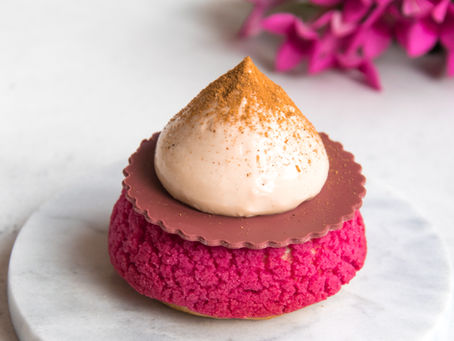 Plum & Chai Choux