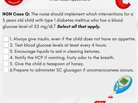 📌NGNclex Questions - 15.07.2023