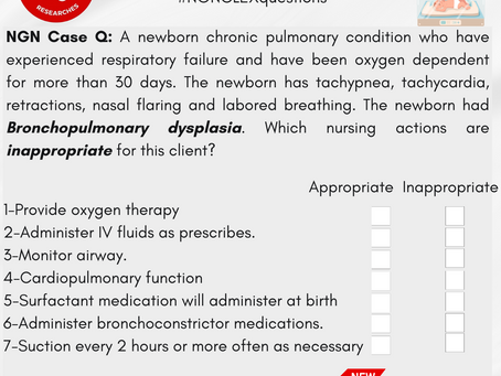 📌NGNclex Questions - 18.07.2023