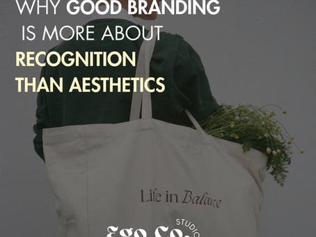 Why Good Branding Is More About Recognition Than Aesthetics