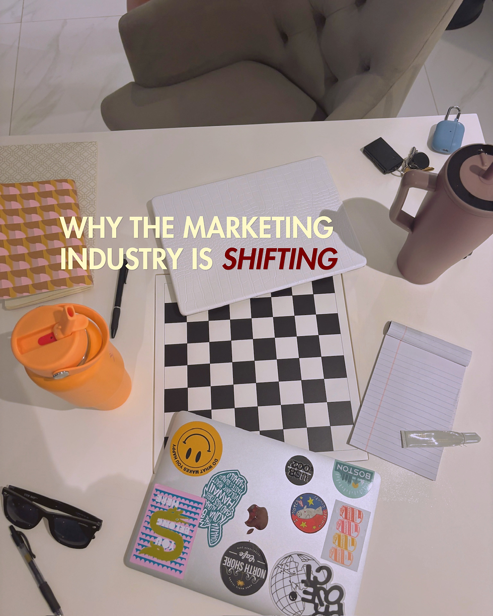 Why the Marketing Industry is Shifting