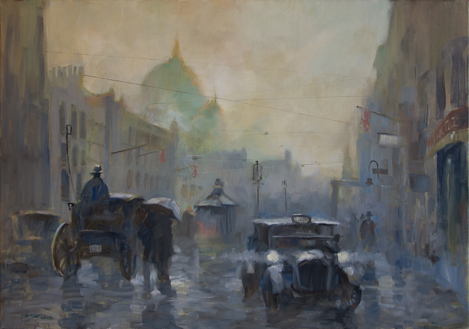 St. Paul in the Rain