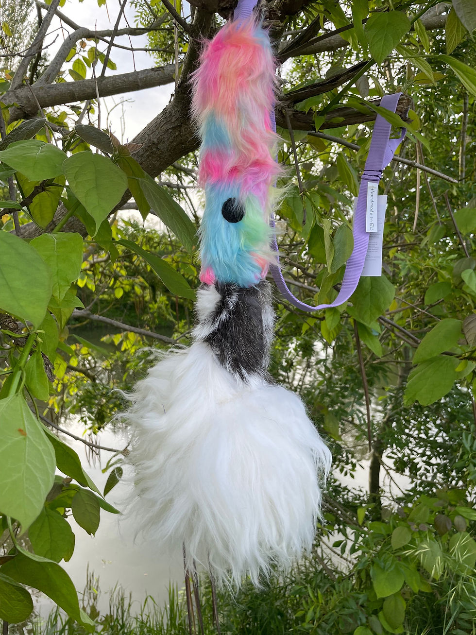 Miniature : Tug Floramicato FLUFFY SQUID - 2 Tailles & 3 Coloris