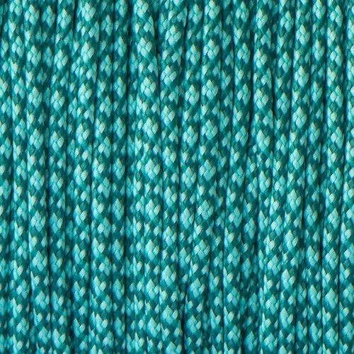 Miniature : Collier bicolore  anti tiques naturel avec perles céramiques EM Glitter