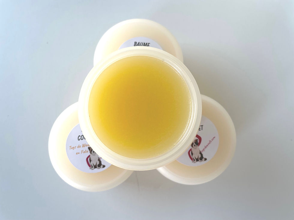 Miniature : Baume coussinets & truffes  - Pot en verre de 50 ml ou 100 ml